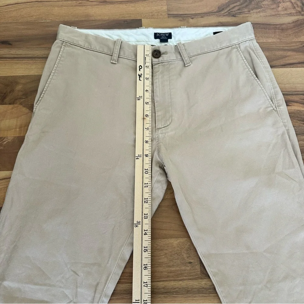 J.Crew Flex Slim Chino light Beige 30x30 Cotton Men’s Pants